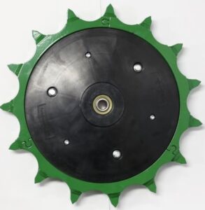 Furrow closers for wheels
